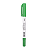 Marcador Retroprojetor CD Ponta dupla 2.0/0.4mm Verde Brw - Imagem 1