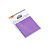 Bloco Adesivo 76mmX76mm Roxo 50fls Brw - Imagem 1