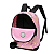Mochila de costas Onbong Rosa/Preto OB0035 Nytron - Imagem 4