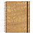 Caderno Smart Espiral CD Kraft Gold 80fls Jandaia - Imagem 1
