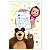 Caderno Brochurão Capa dura S/Pauta Masha e o Urso Jandaia - Imagem 1