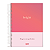 Caderno Espiral Capa dura Uni 15Mat/240fls Bright jandaia - Imagem 2
