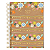Caderno Espiral Cd Uni Kraft Color 10Mat/160fls Jandaia - Imagem 1