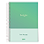 Caderno Espiral Capa dura Uni 10Mat/160fls Bright jandaia - Imagem 2