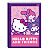 Caderno Brochurão Hello Kitty and friends 80 folhas Jandaia - Imagem 1