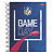 Caderno Espiral Cd 10Mat/160fls NFL Jandaia - Imagem 1