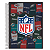 Caderno Espiral Capa dura 15Mat/240fls NFL Jandaia - Imagem 1