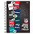 Caderno Espiral Cd 15Mat/240fls NFL Jandaia - Imagem 1