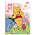 Caderno Brochurão Capa Dura 80 fls Pooh Tilibra - Imagem 1
