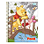 Caderno Espiral Cd Uni Pooh 10Mat/160fls Tilibra - Imagem 1