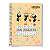 Caderno Espiral Capa dura 10Mat/160fls Smilinguido Credeal - Imagem 1