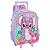 Mochilete Com Rodas Stitch Lilás Luxcel - Imagem 2