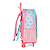 Mochilete Com Rodas Stitch Rosa Luxcel - Imagem 2