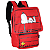 Mochila de Costas Snoopy vermelho Luxcel - Imagem 2