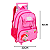 Mochila de carrinho Moranguinho Rosa Clio - Imagem 3
