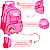Mochila de carrinho Moranguinho Rosa Clio - Imagem 2