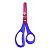 Tesoura Escolar Infantil Moranguinho 13.5cm Skypaper - Imagem 2