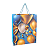 Sacola de Presente 26X32X10Cm Gold Balloons Yins - Imagem 3
