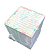 Bloco de Anotação Floral 1000fls 70X70MM Skypaper - Imagem 2