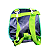 Kit Mochila Carrinho+Lancheira+Estojo Dinossauro Verde Vivasol - Imagem 3