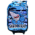 Kit Mochila Carrinho+Lancheira+Estojo Shark Azul Vivasol - Imagem 1