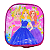 Kit Mochila Carrinho+Lancheira+Estojo Princesas Rosa Vivasol - Imagem 2