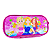 Kit Mochila Carrinho+Lancheira+Estojo Princesas Rosa Vivasol - Imagem 3