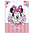 Caderno Brochurão Capa dura Minnie Mouse 80 folhas Tilibra - Imagem 4