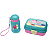 Kit Lanche Fundo do Mar Garrafa+Marmita+Talheres LEOLEO - Imagem 2