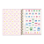 Caderno Espiral Universitário Capa dura Happy 20MAt/320fls TIlibra - Imagem 3