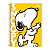 Caderno Espiral CD Snoopy 10Mat/160fls Tilibra - Imagem 1