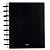 Caderno Disco 06Mat/80fls Black BRW - Imagem 2