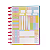 Caderno Inteligente Univesitário Disco G Enjoy 01Mat/80fls BRW - Imagem 3