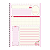 Caderno Espiral Capa dura Universitário Sweet Cherry 10Mat/160fls Animativa - Imagem 6