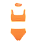 BIQUÍNI SURF LARANJA - Imagem 1