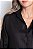 CAMISA LONGA PRETO COM BOTAO FORRADO - Imagem 2