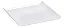 VEM 723 BANDEJA SERVIR 30X30CM PC BRANCO - Imagem 1