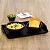 VEM 335 BANDEJA SQUARE COFFEE 34X23CM PP PRETO - Imagem 2
