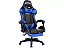 Cadeira Pctop Racer 1006 Gamer Azul Em Couro Sintético - Imagem 2