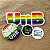 Kit Adesivo + Botton Pride - Imagem 1