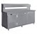 Balcão de Serviço Condimentador RF-049 Capacidade de 860Litros Sem Cubas Frilux - Imagem 1