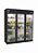 EXPOSITOR VISA COOLER FRILUX 1100L RF-007  3 PORTAS DE VIDRO 220V - Imagem 3
