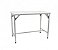 Mesa com pés de inox 304 e tampo em Polietileno de 150X65X90cm. - Imagem 1