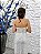 Vestido Luana longo branco pedraria 38 - Imagem 4