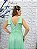 Vestido Isabela longo verde menta glitter - Imagem 2