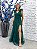 Vestido Martina longo verde musgo - Imagem 3