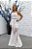 Vestido Lyra longo branco de paetês - Imagem 1