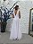 Vestido Ariana longo branco de tule - Imagem 4