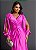 Vestido Roma Rosa Chiclete + Clutch Brinde - Imagem 3