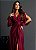 Vestido Roma Marsala + Clutch Brinde - Imagem 2